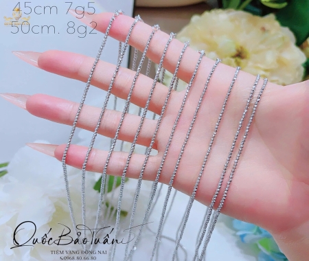 Dây chuyền bi size nhỏ