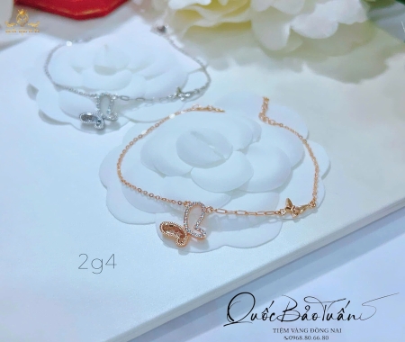 Lắc khế mix charm bướm
