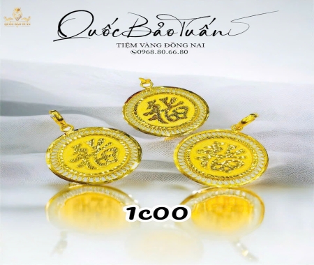 Mặt tròn chữ Phước