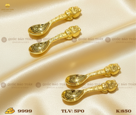 Charm Vàng 99.99 - Muỗng Vàng