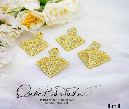 Mặt kim cương kết tấm 1c4