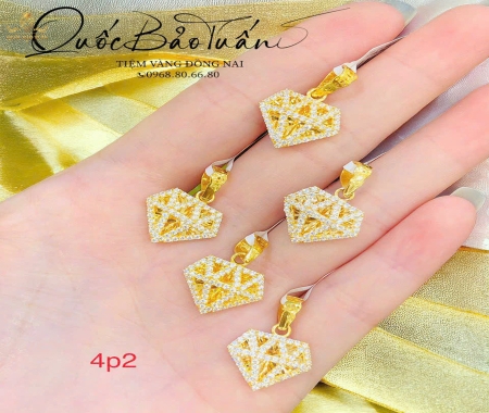 Mặt kim cương kết tấm 4p2
