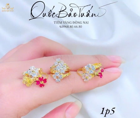 Nhẫn hoa bé